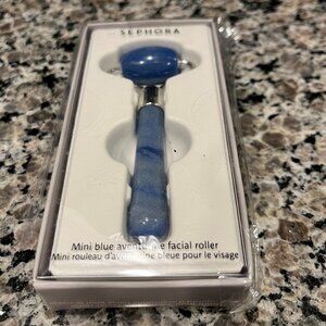 NWT SEPHORA COLLECTION Mini Blue Aventurine De-Puffing Facial Roller